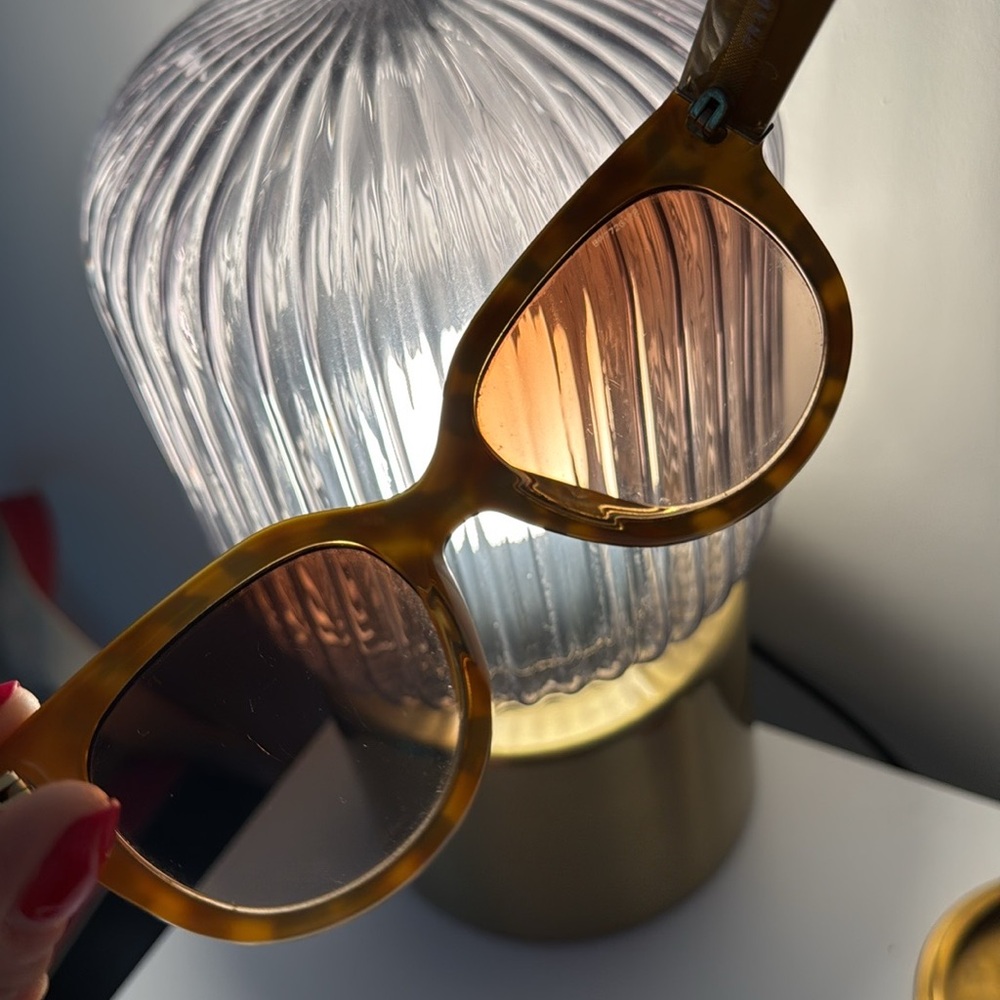 Prada Brown Tortoiseshell Cat Eye Sunglasses (Gradient Lens) - Picture 5 of 7